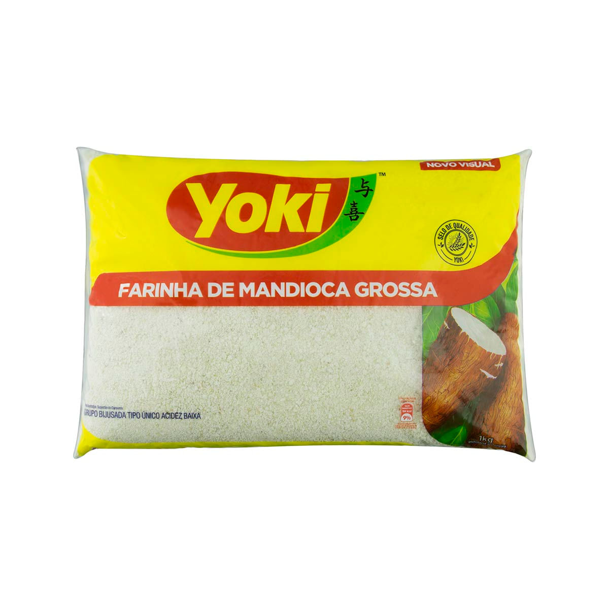 Farinha de Mandioca Grossa Crua Yoki 1Kg