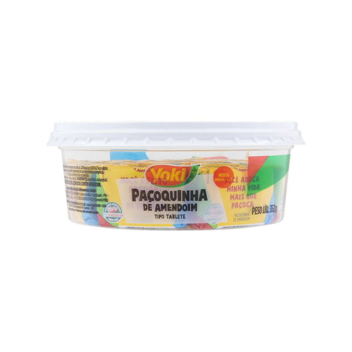 Paçoquinha Rolha Yoki 352g