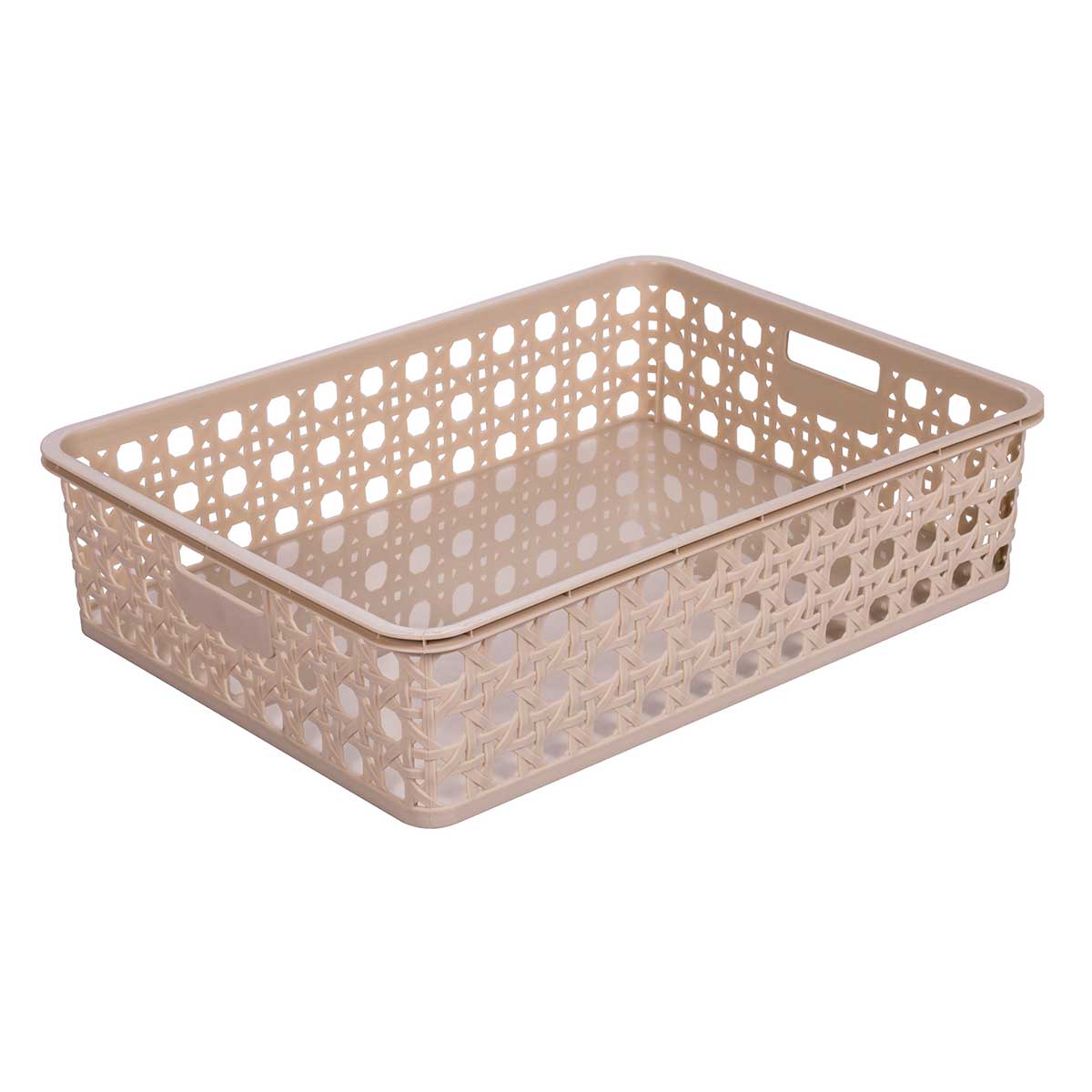 Cesta 23x32 Plasutil Palha 4,5L Nude