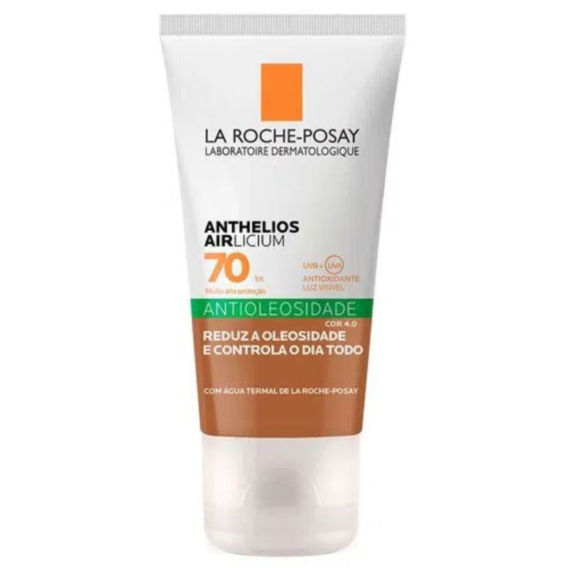 Protetor Solar Facial Anthelios Airlicium Fps70 Cor 4.0 La Roche-Posay Com 40g