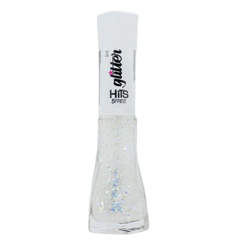 Esmalte Hits Glitter Jelly Clear Com 8ml