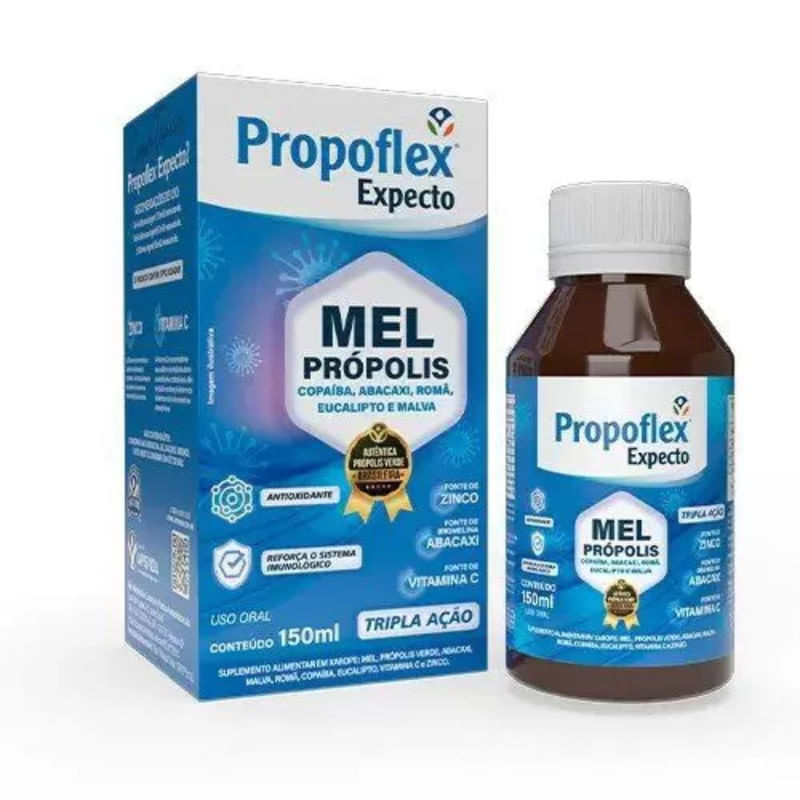 Propoflex Expecto Xarope de Própolis e Mel Com 150ml