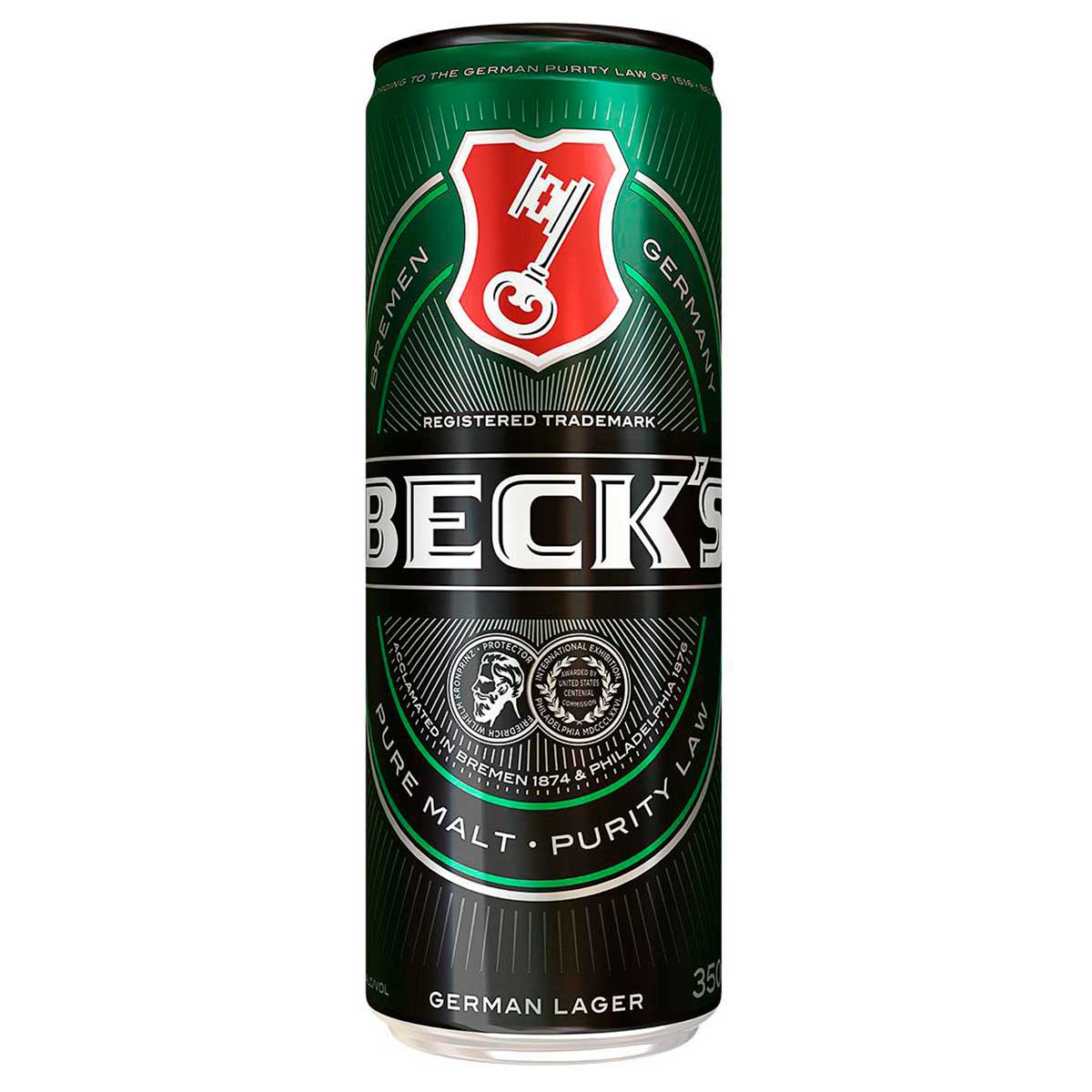 Cerveja Becks Puro Malte 350ml Lata