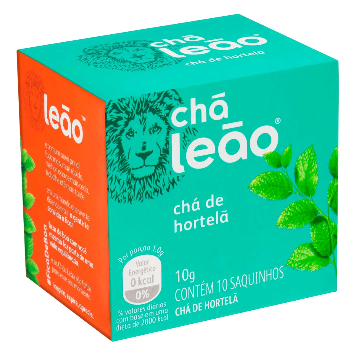 Chá Hortelã Leão Fuze - 10 Sachês