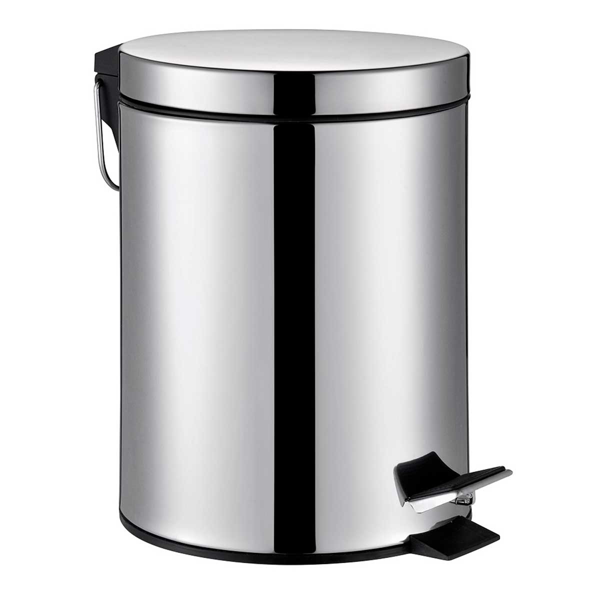 Lixeira com Pedal 5 Litros Carrefour Home Inox HO223193