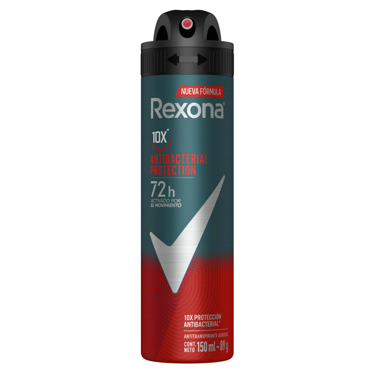 Desodorante Rexona Masculino Antibacterial 150ml