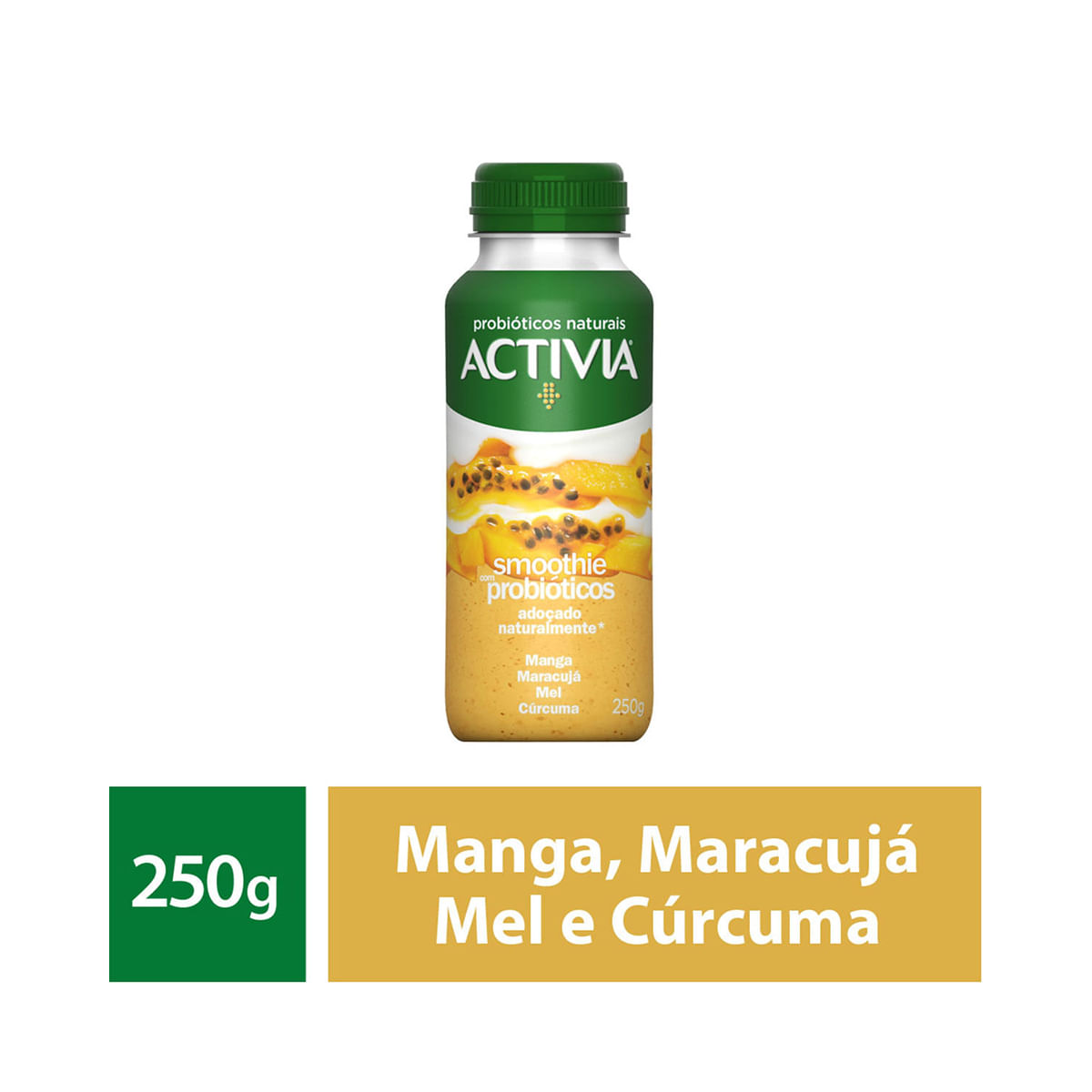 Smoothie Desnatado Activia Manga com Fruta 250g | Carrefour