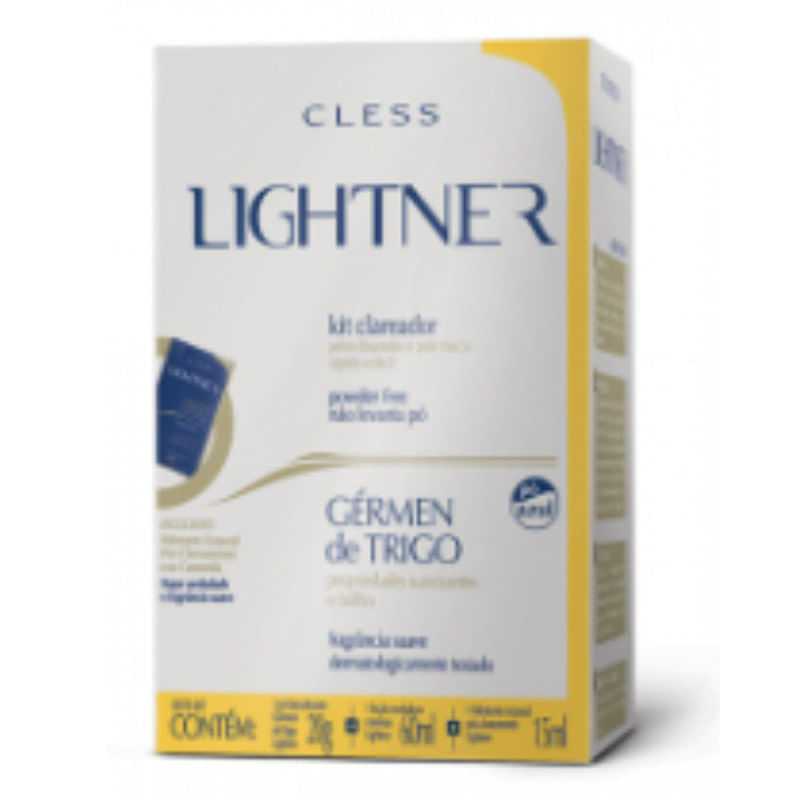 Kit Clareador Gérmen De Trigo Lightner 50g