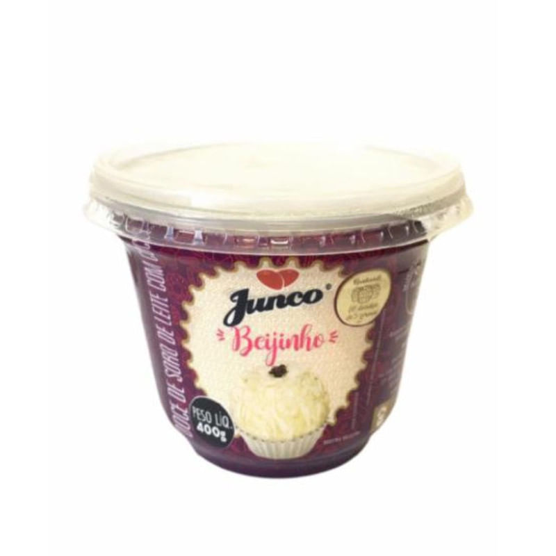 Beijinho De Pote Junco Com 400g