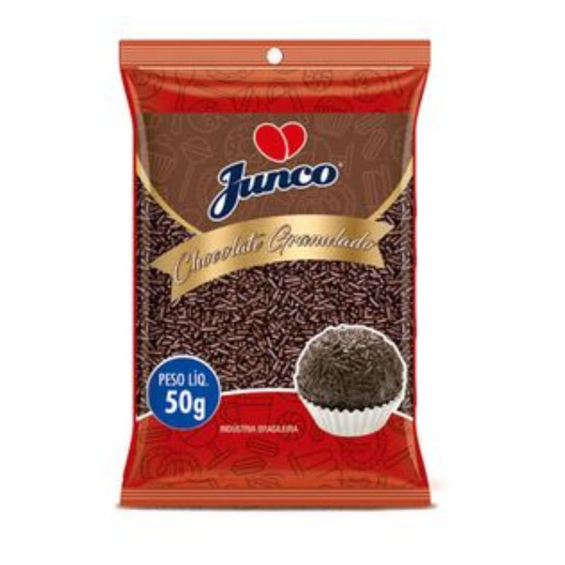 Chocolate Granulado Junco Com 50g