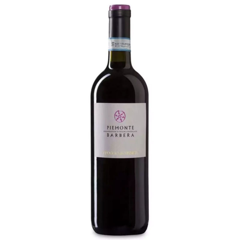 Vinho Tinto Seco Italiano Piemonte Barbera ll Poggio dei Vigneti Garrafa 750ml