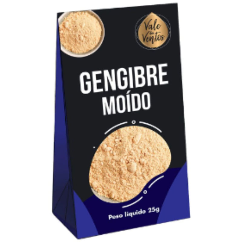 Gengibre Moído Vale Dos Ventos 25g