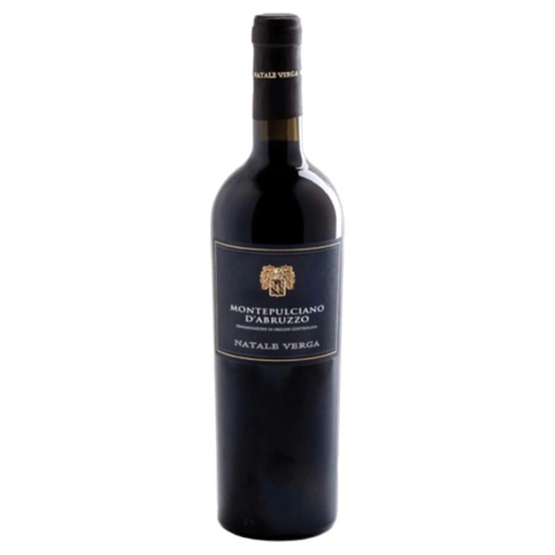 Vinho Tinto Italiano Montepulciano D'Abruzzo Natale Vergaho Garrafa 750ml