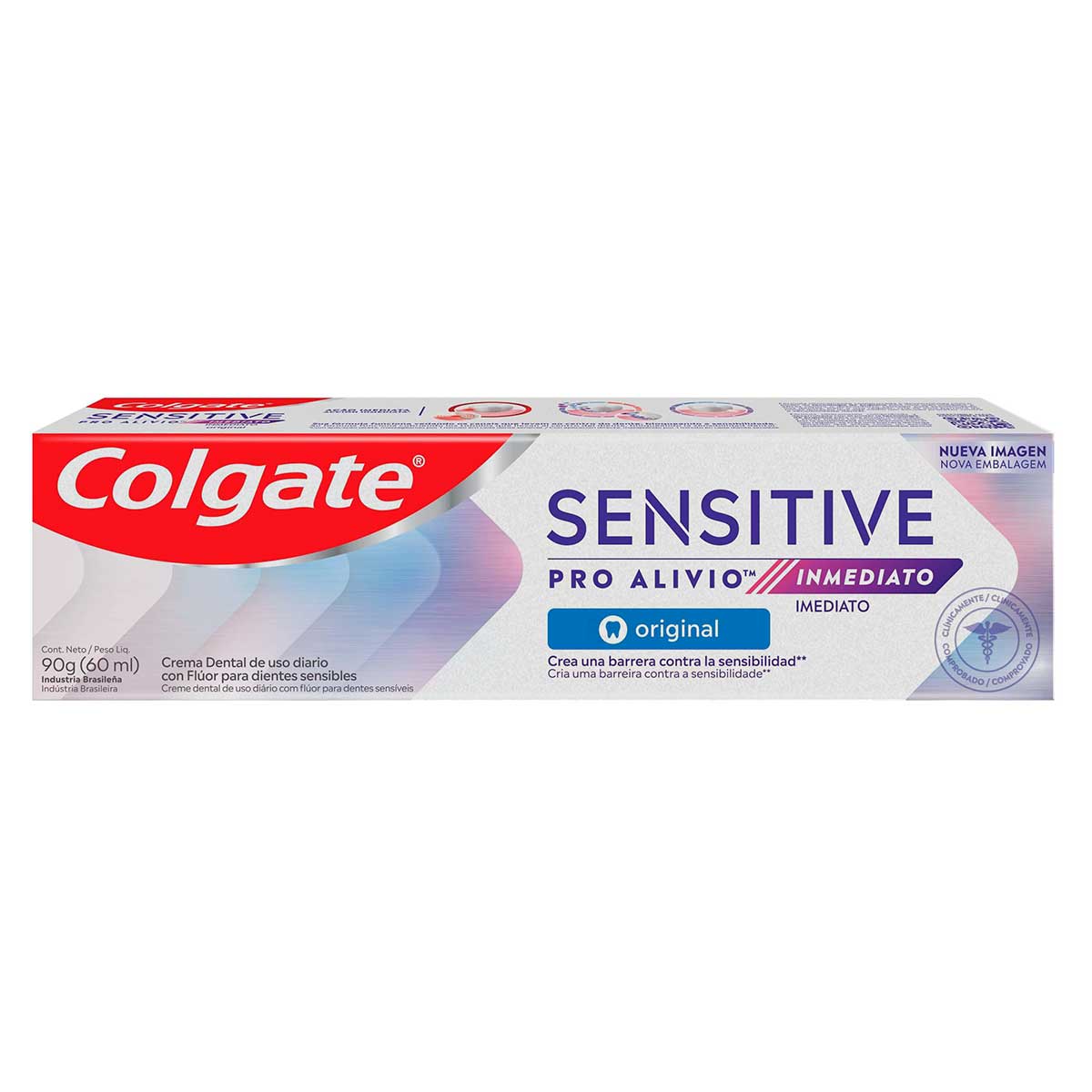 Creme Dental Para Sensibilidade Colgate Sensitive Pro-Alívio Imediato Original 90g