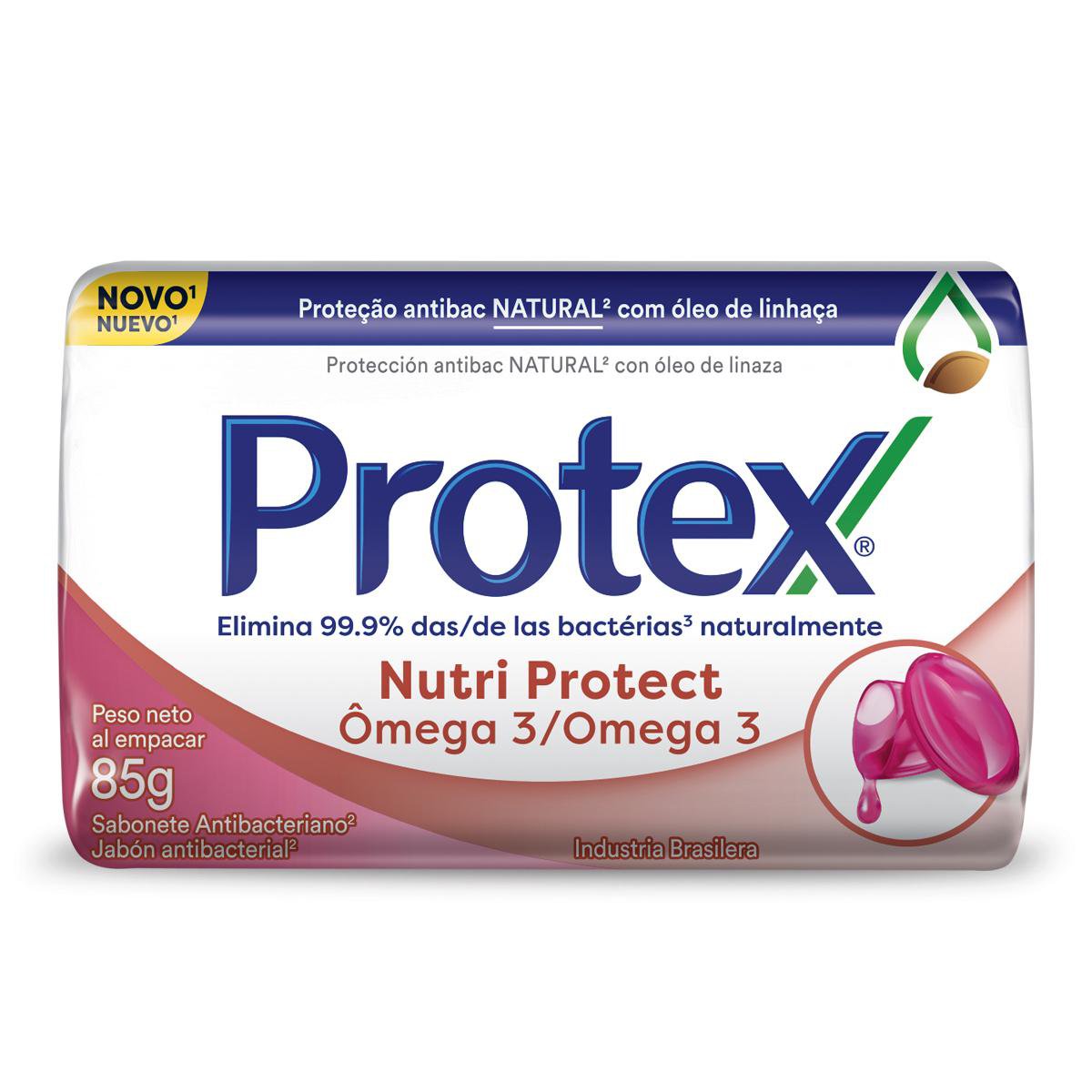 Sabonete em Barra Corporal Protex Omega 3 85g