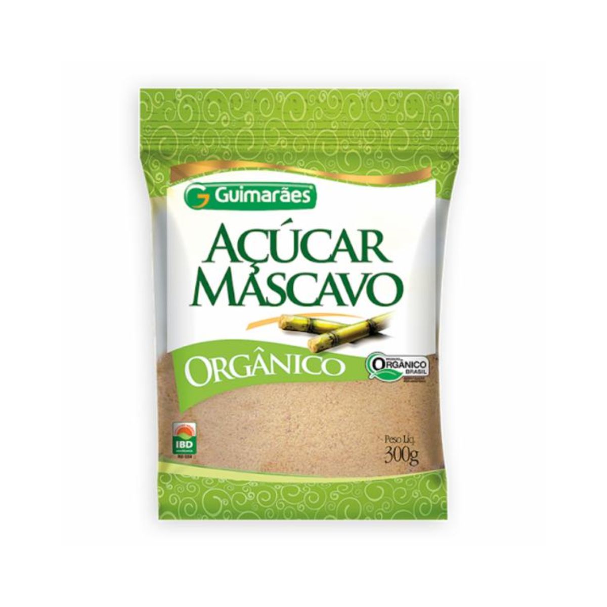 Açúcar Mascavo Orgânico Guimarães 300 g