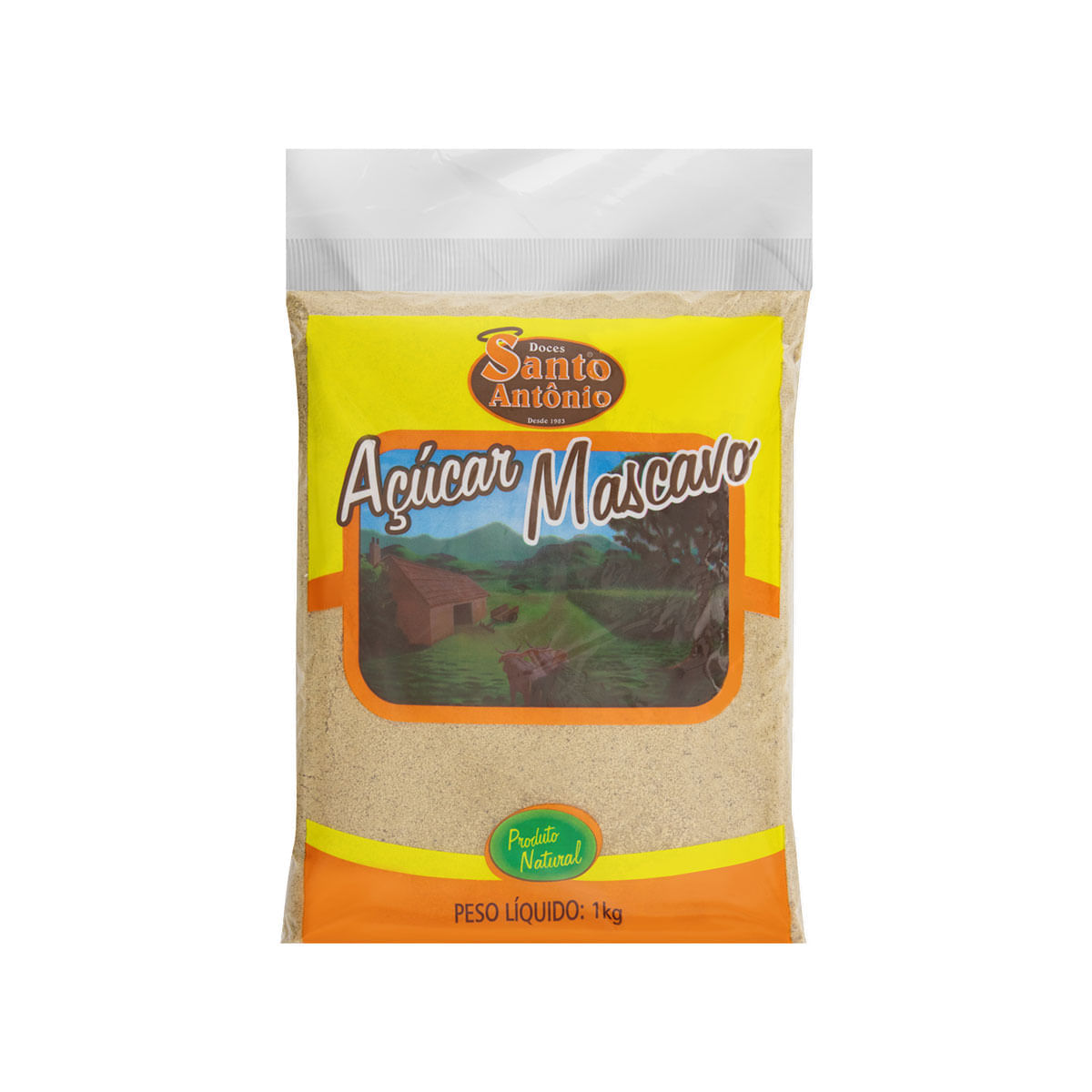 Açúcar Mascavo Doces Santo Antônio Pacote 1kg