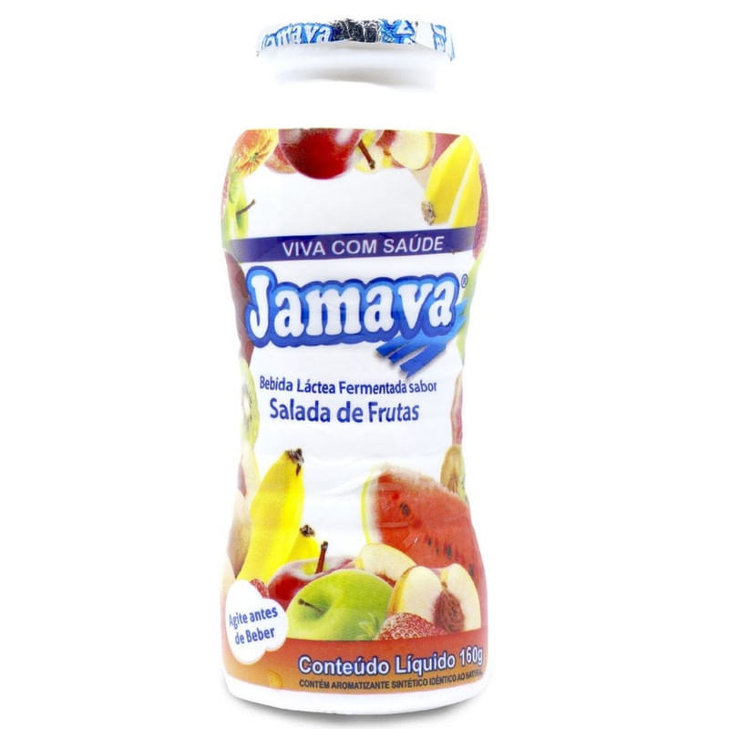 Bebida Láctea Fermentada Sabor Salada De Frutas Jamava 160g Carrefour