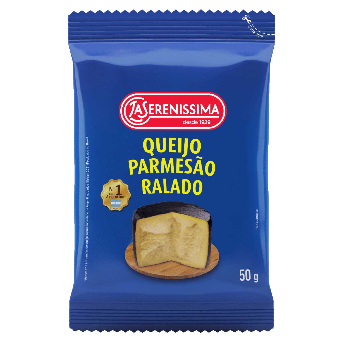 Queijo Parmesão Ralado La Serenissima 50g