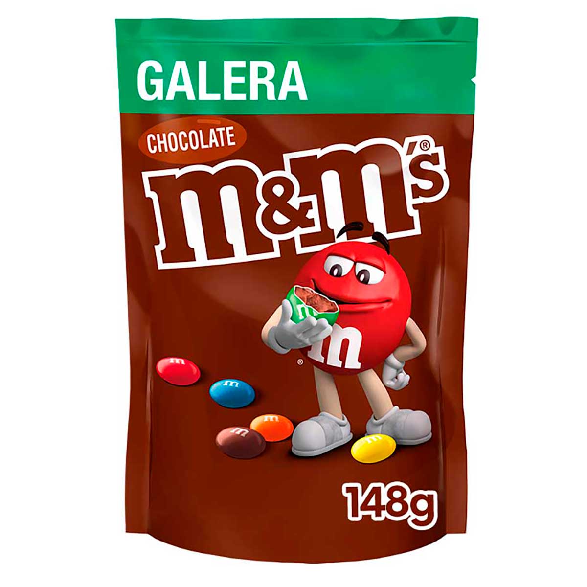 Confeito Chocolate m&m's Ao Leite 148g