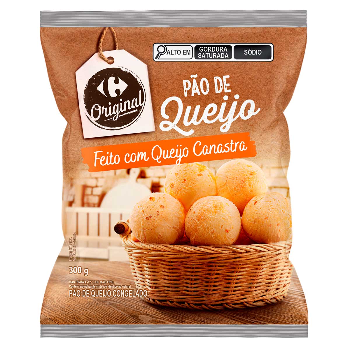 Pao de Queijo Canastra Carrefour Original 300g