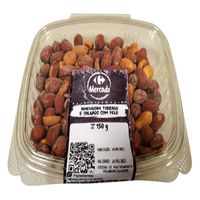 Amendoim Torrado Com Casca Torrado Carrefour Mercado 150g