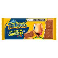 Chocolate ao Leite com Confeitos Tortuguita 80g