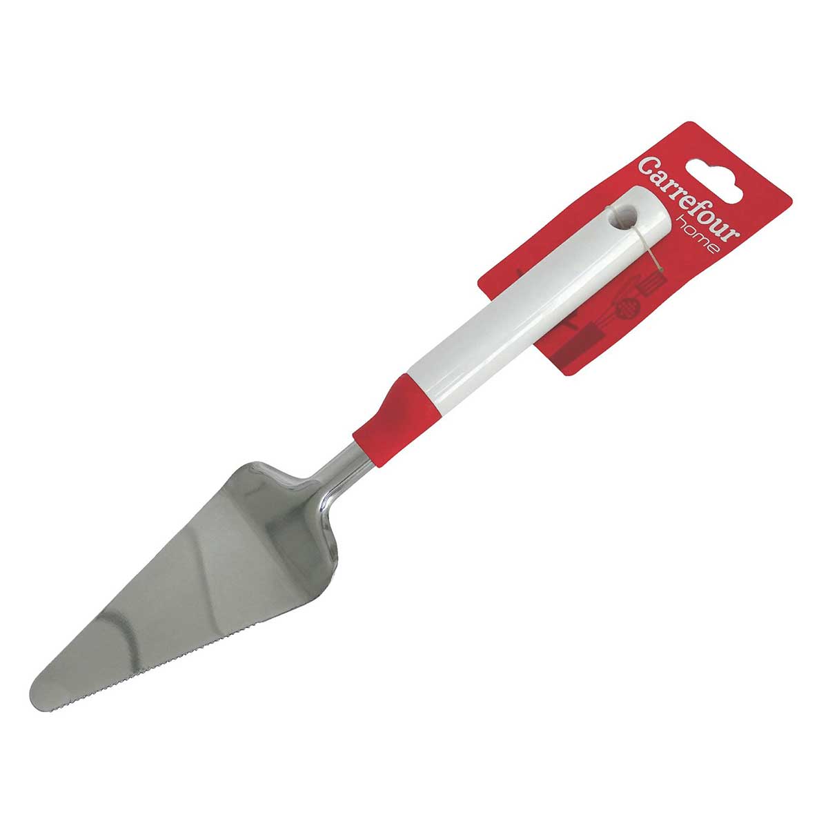 Cortador Torta Inox Carrefour Vermelho Ho61743