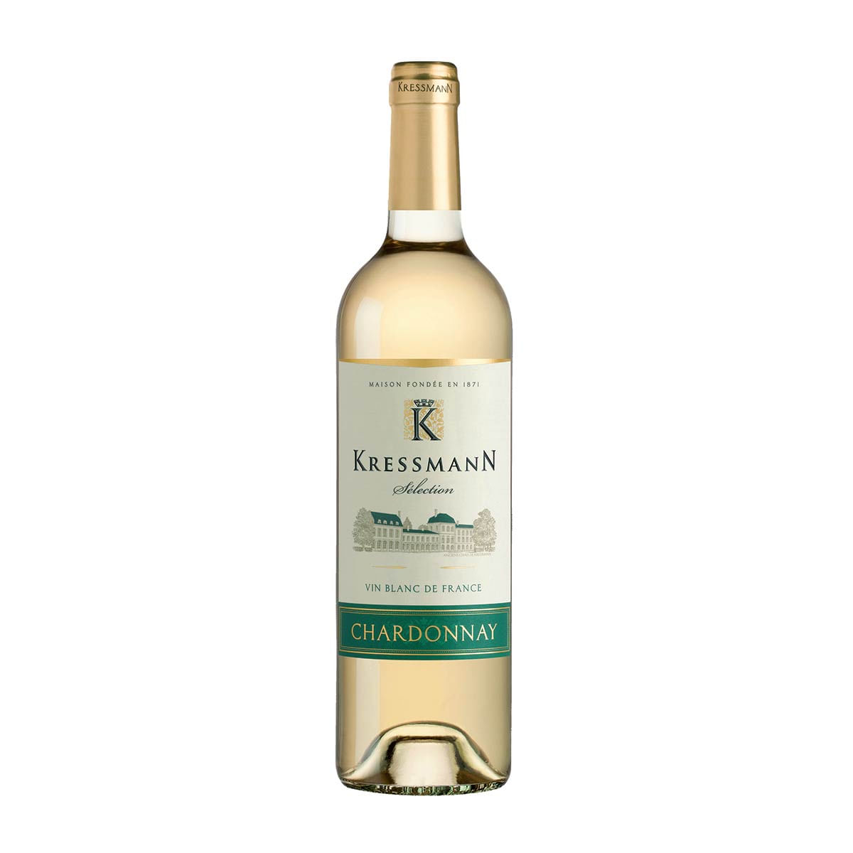 Vinho Branco Seco Chardonnay Kressmann 2019 750 ml | Carrefour