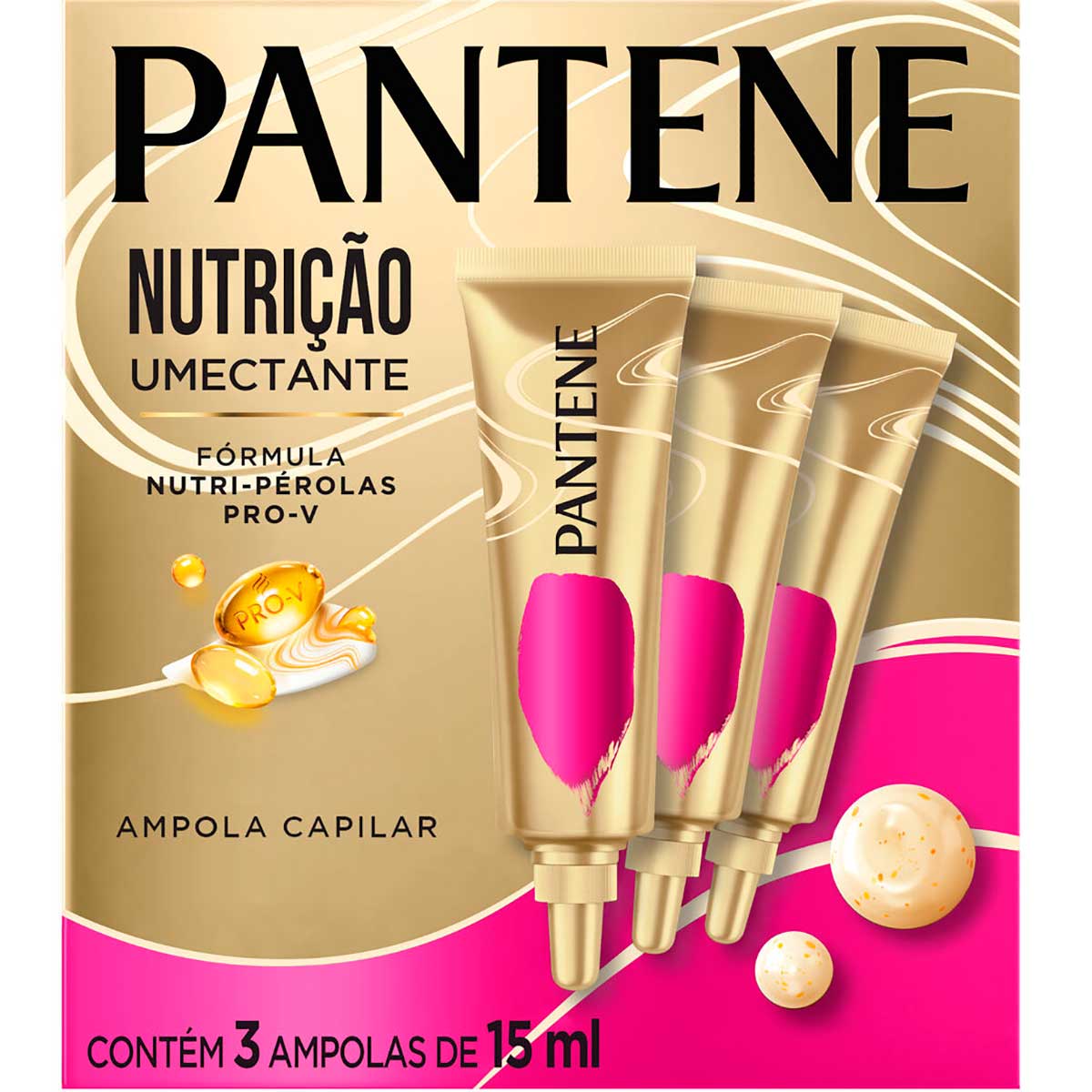 Kit Ampola Capilar Pantene Nutrição 45ml