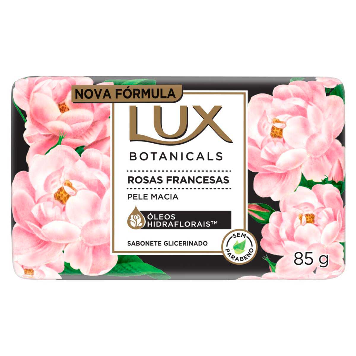 Sabonete em Barra Lux Botanicals Rosas Francesas 85g