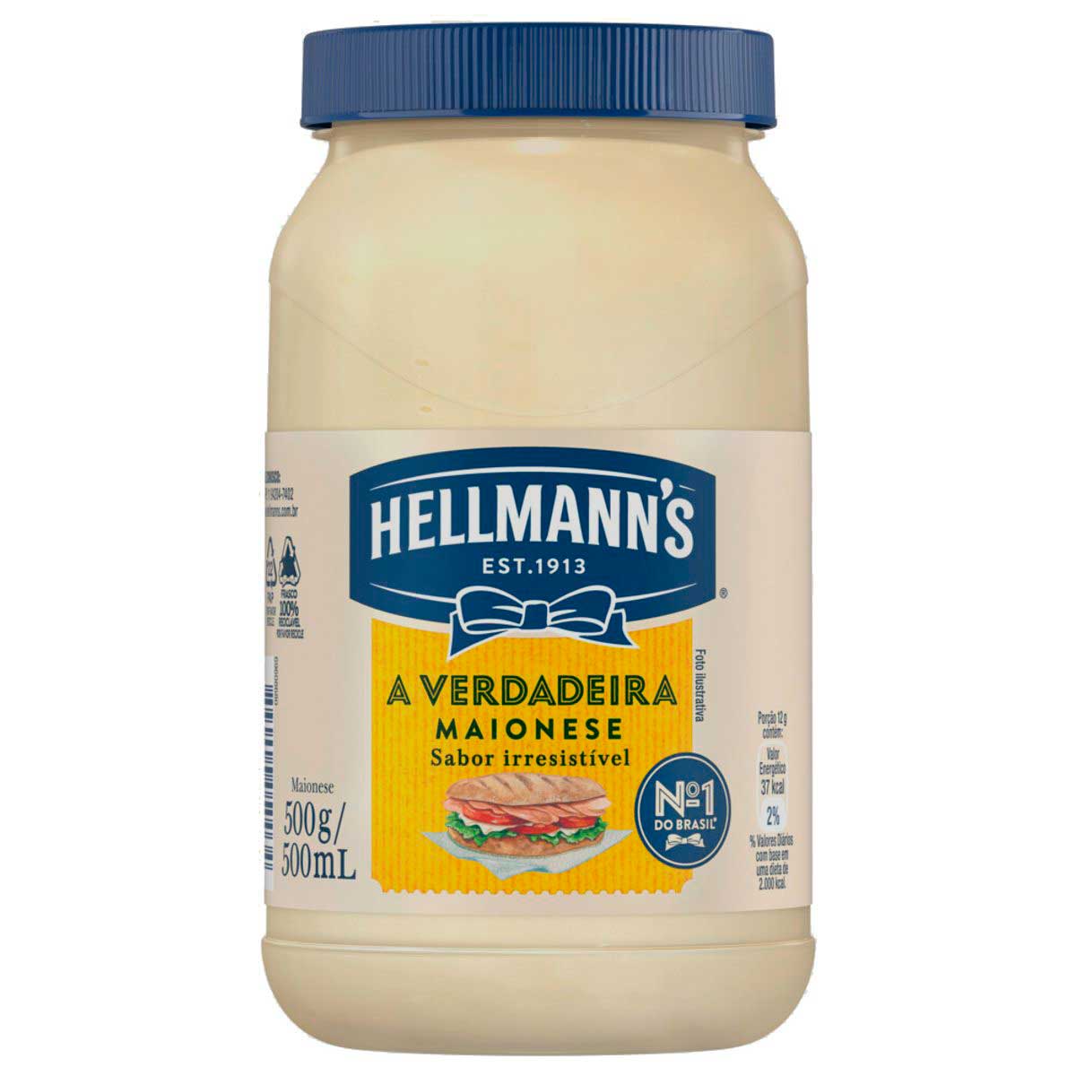 Maionese Hellmann's Tradicional 500g