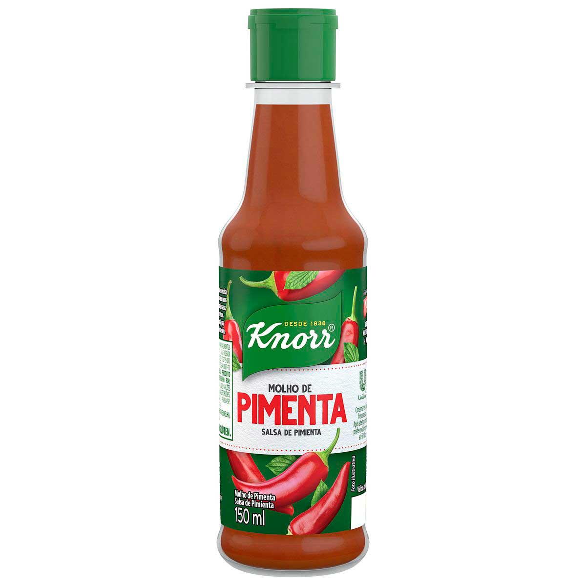 Molho de Pimenta Knorr Tradicional 150ml