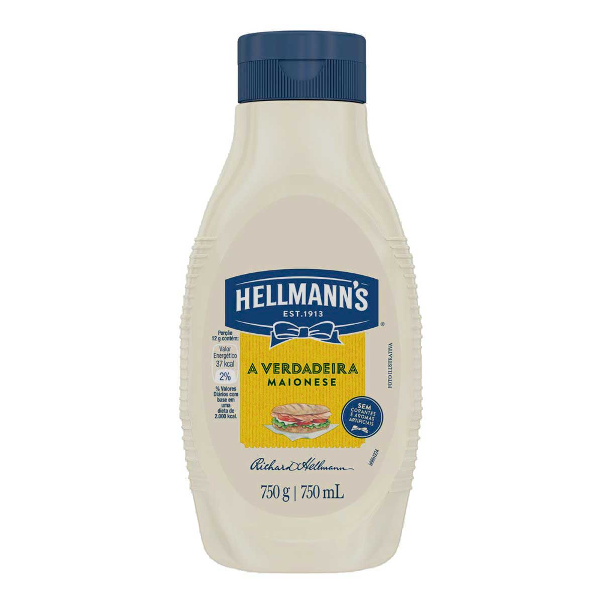 Maionese Hellmann's Tradicional 750g