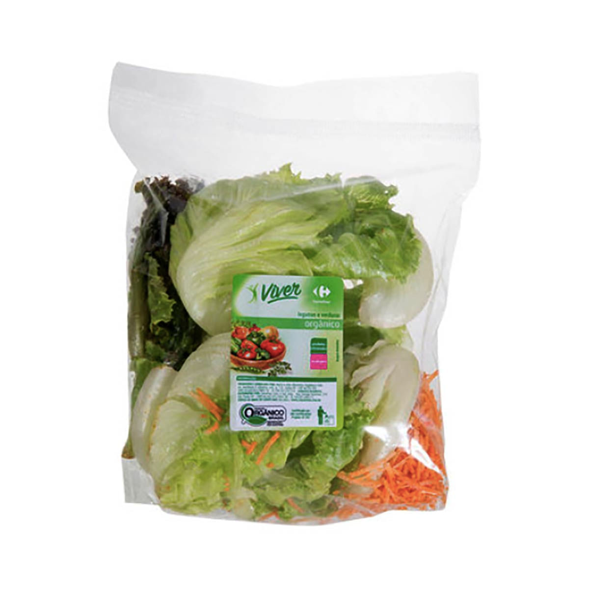 Salada Primavera Higienizada Orgânica Carrefour 250g