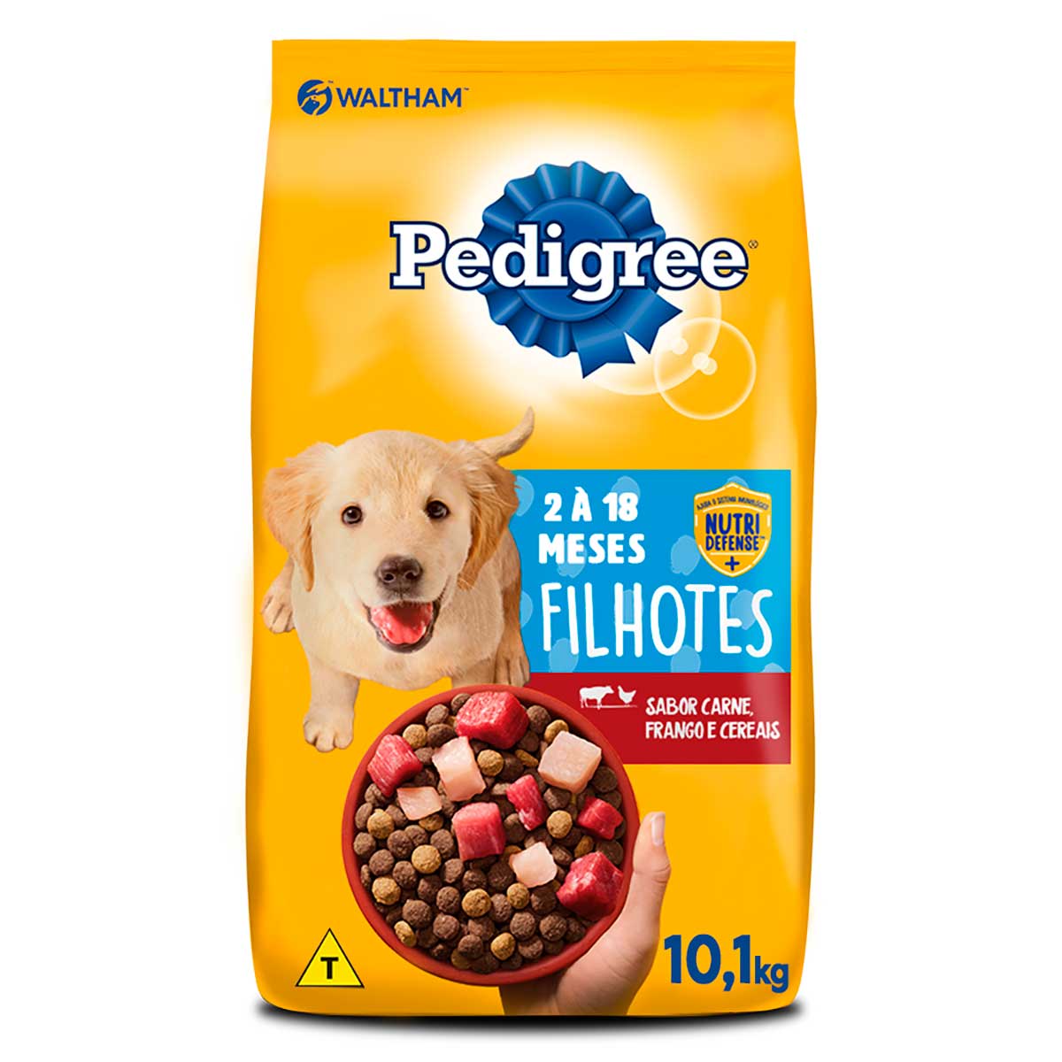 Ração Pedigree Para Cães Filhotes Raças Médias e Grandes 10,1 Kg