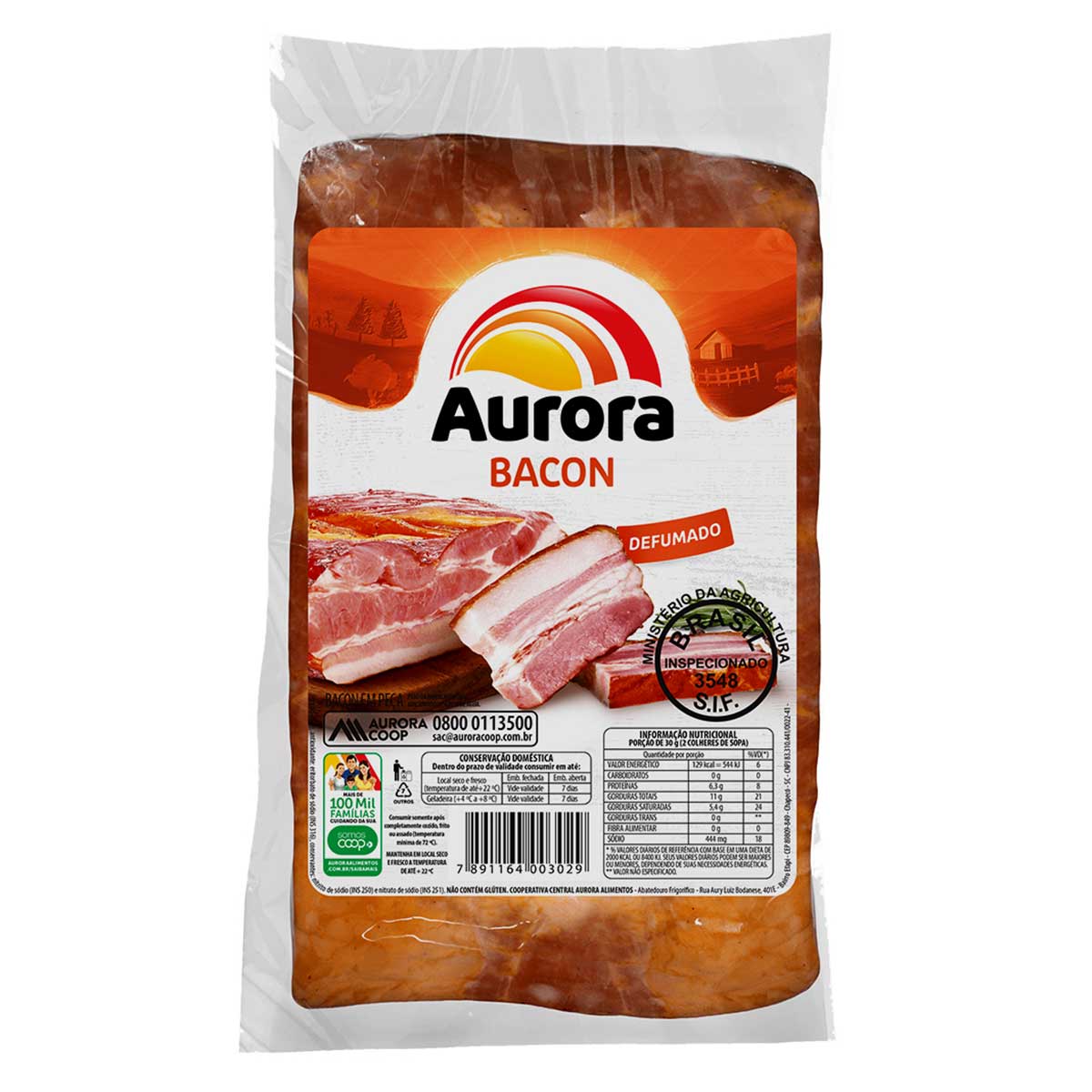 Bacon Especial Aurora Aprox. 260g