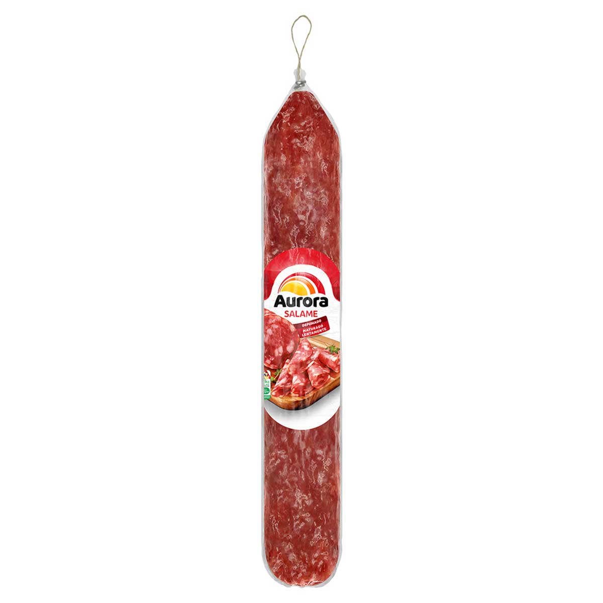 Salame Italiano Fino Aurora Peça Aproximadamente 350g