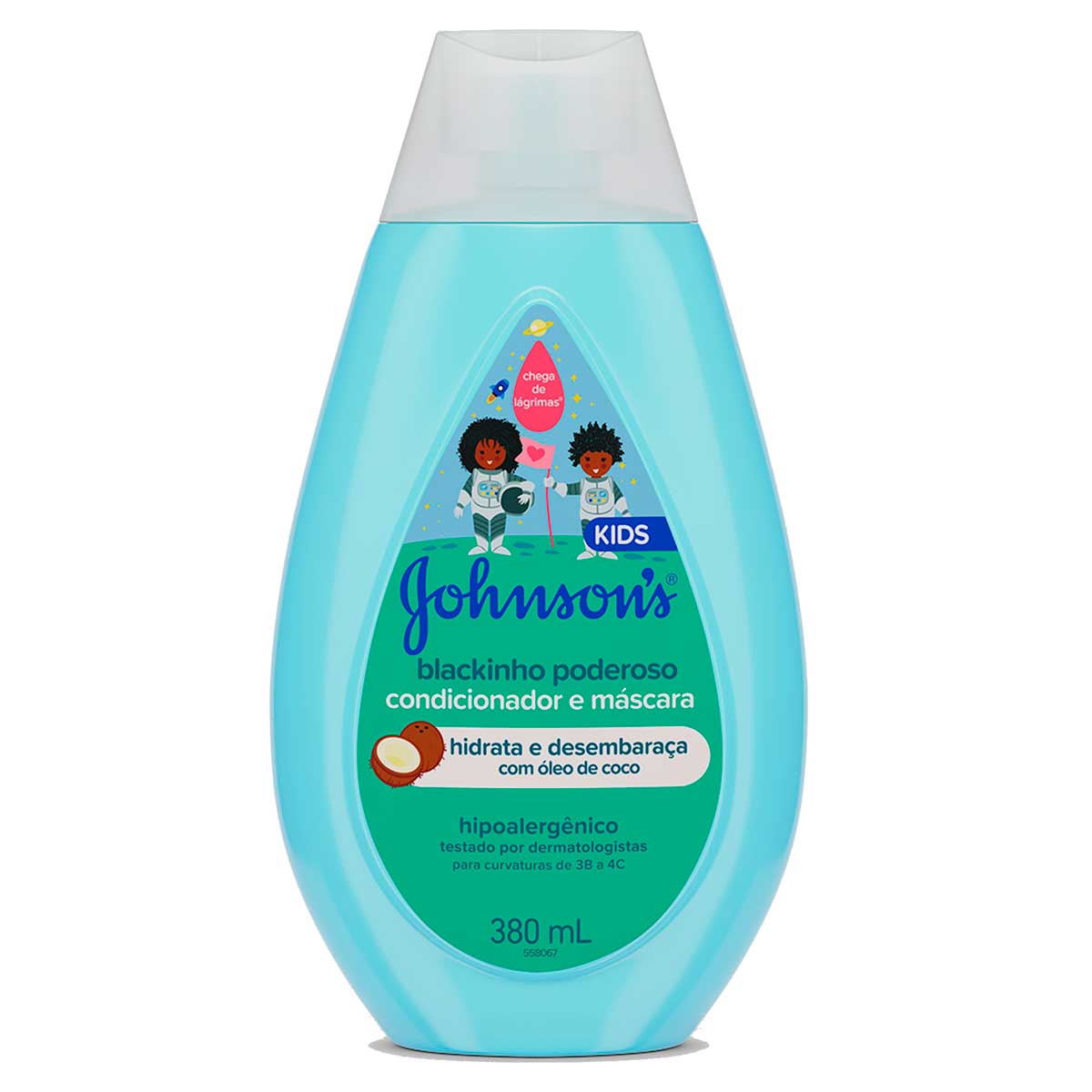 Condicionador Infantil Blackinho Poderoso Johnsons Baby 380ml