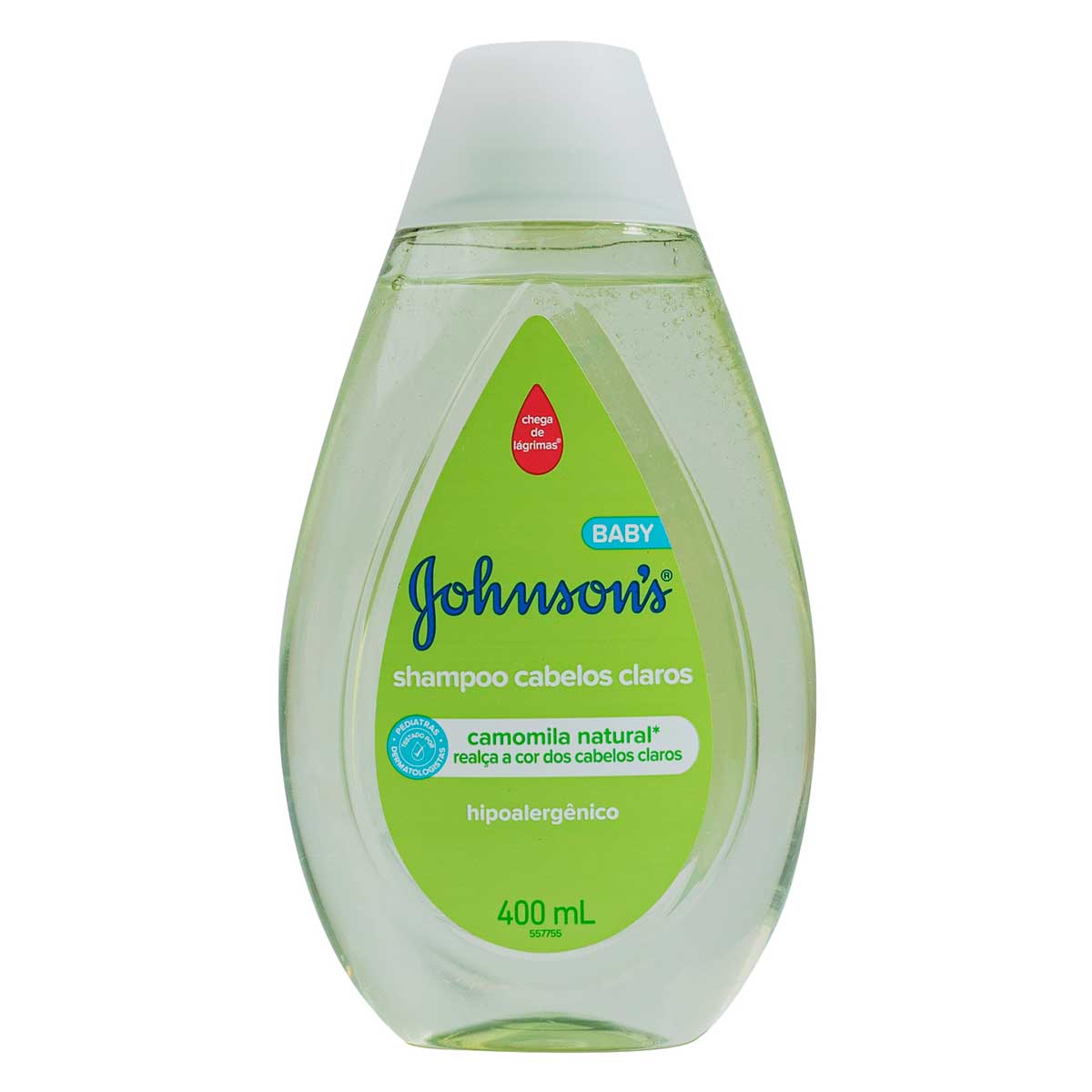 Shampoo Para Bebê Johnson's Baby Para Cabelos Claros 400ml