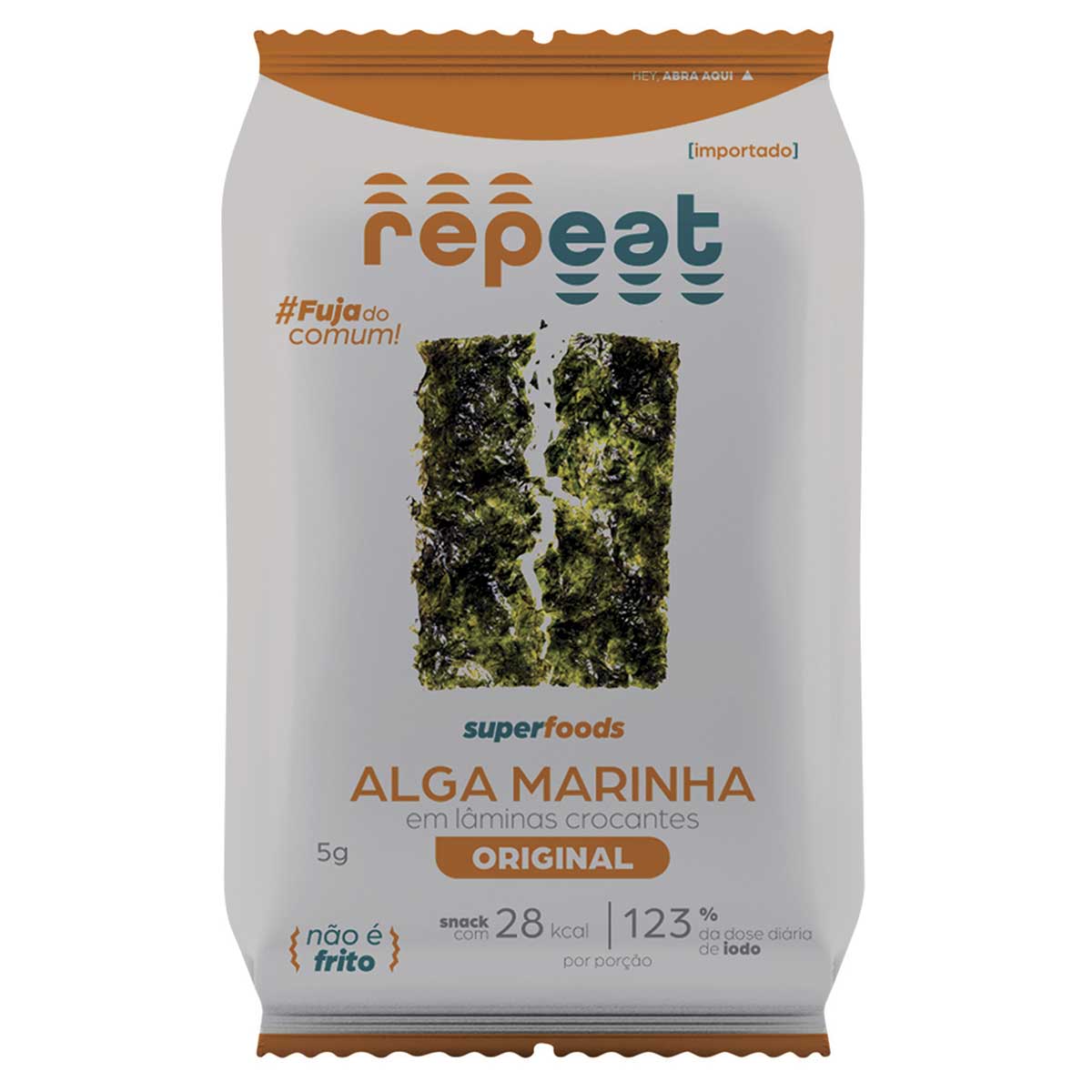 Snack de Algas Original Veggie Repeat 5g