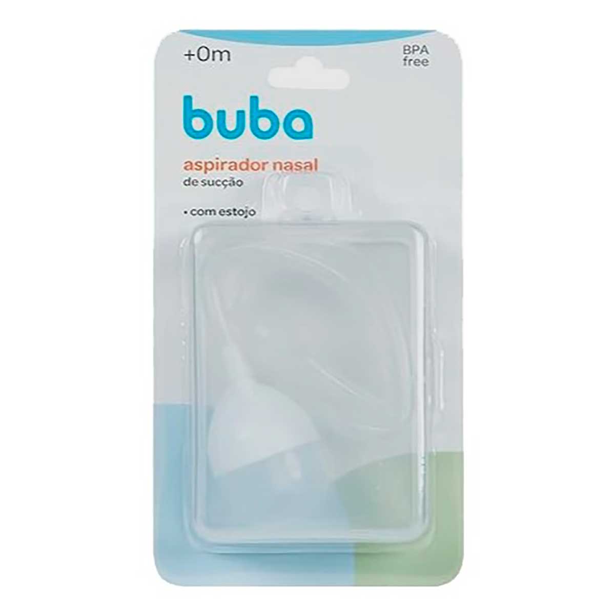 Aspirador Nasal de Sucção com Estojo Buba Branco