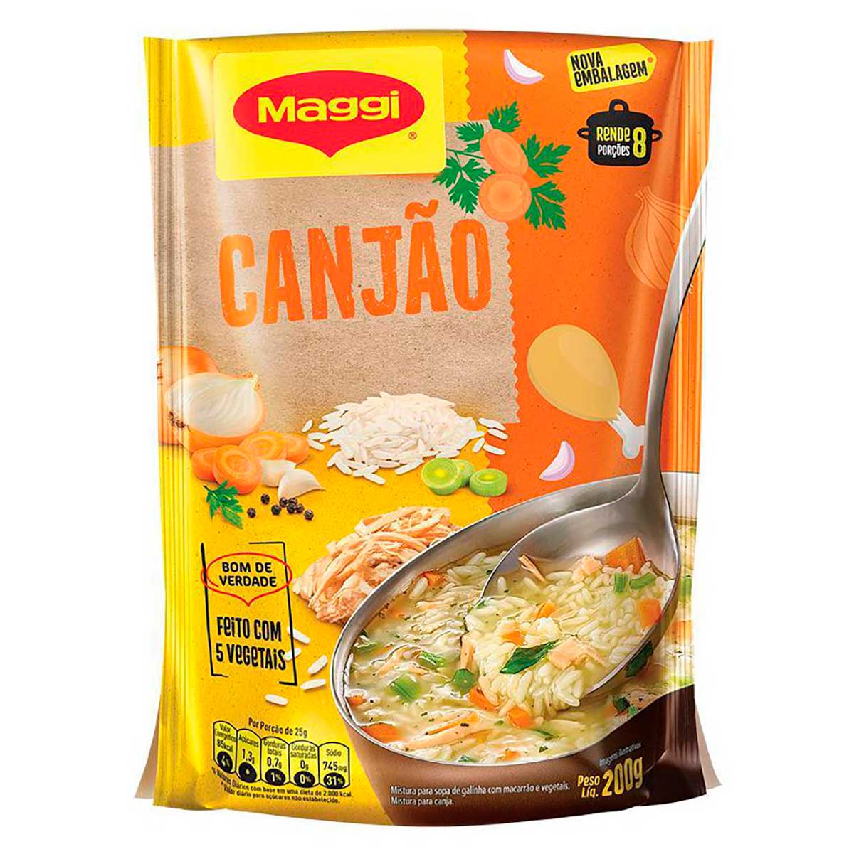 Sopão Maggi Galinha com Legumes 200g