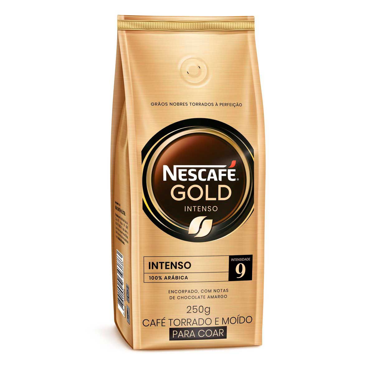 Café Torrado e Moído NESCAFÉ Gold Intenso 250g