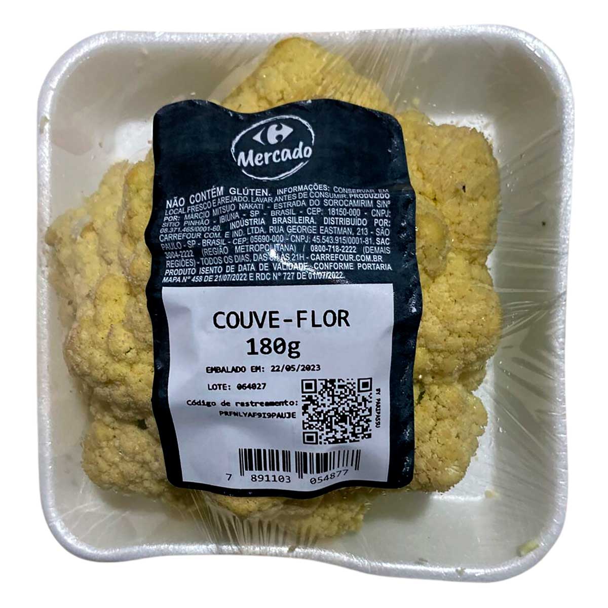 Couve Flor Carrefour Linha Azul Unidade