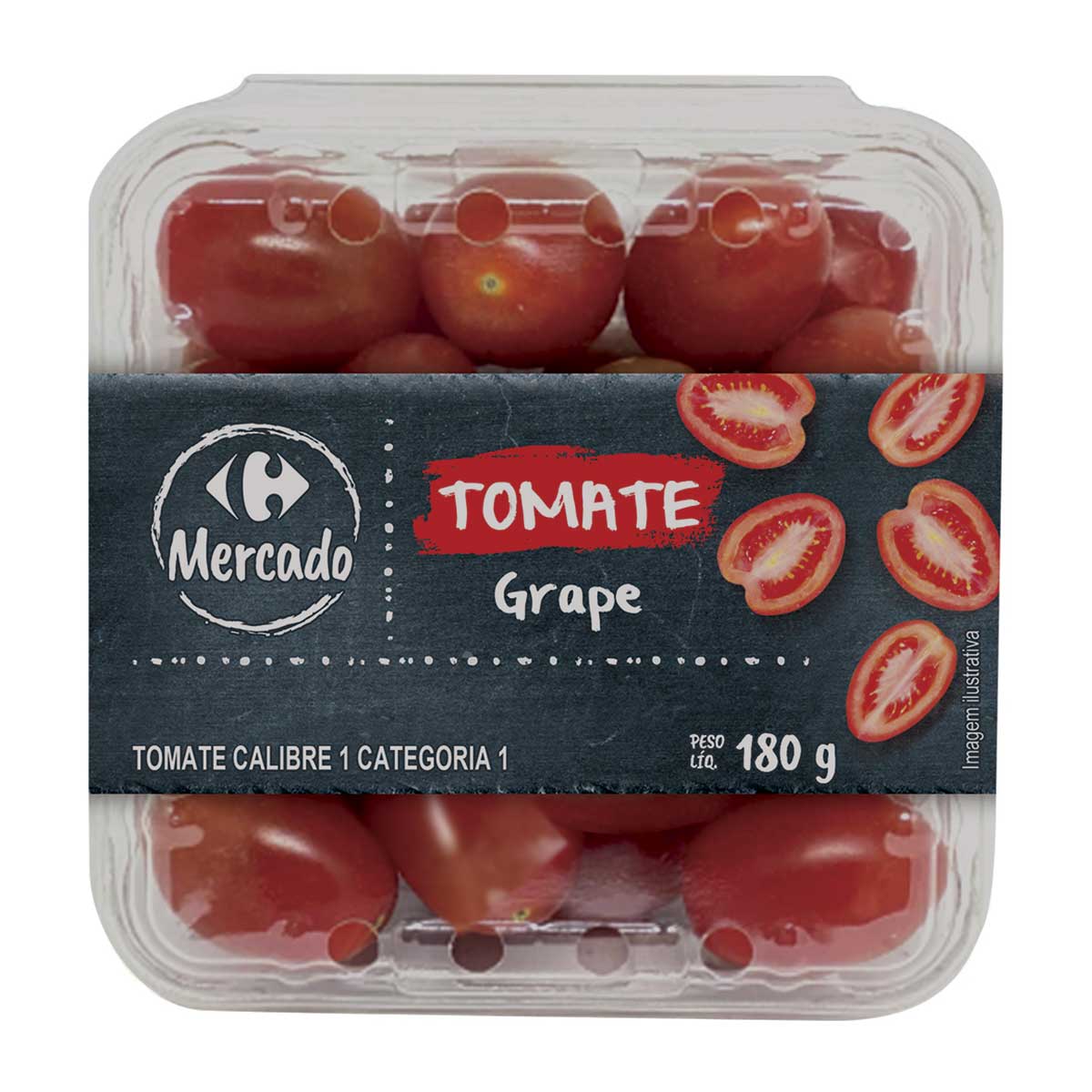 Tomate Grape Carrefour 180g