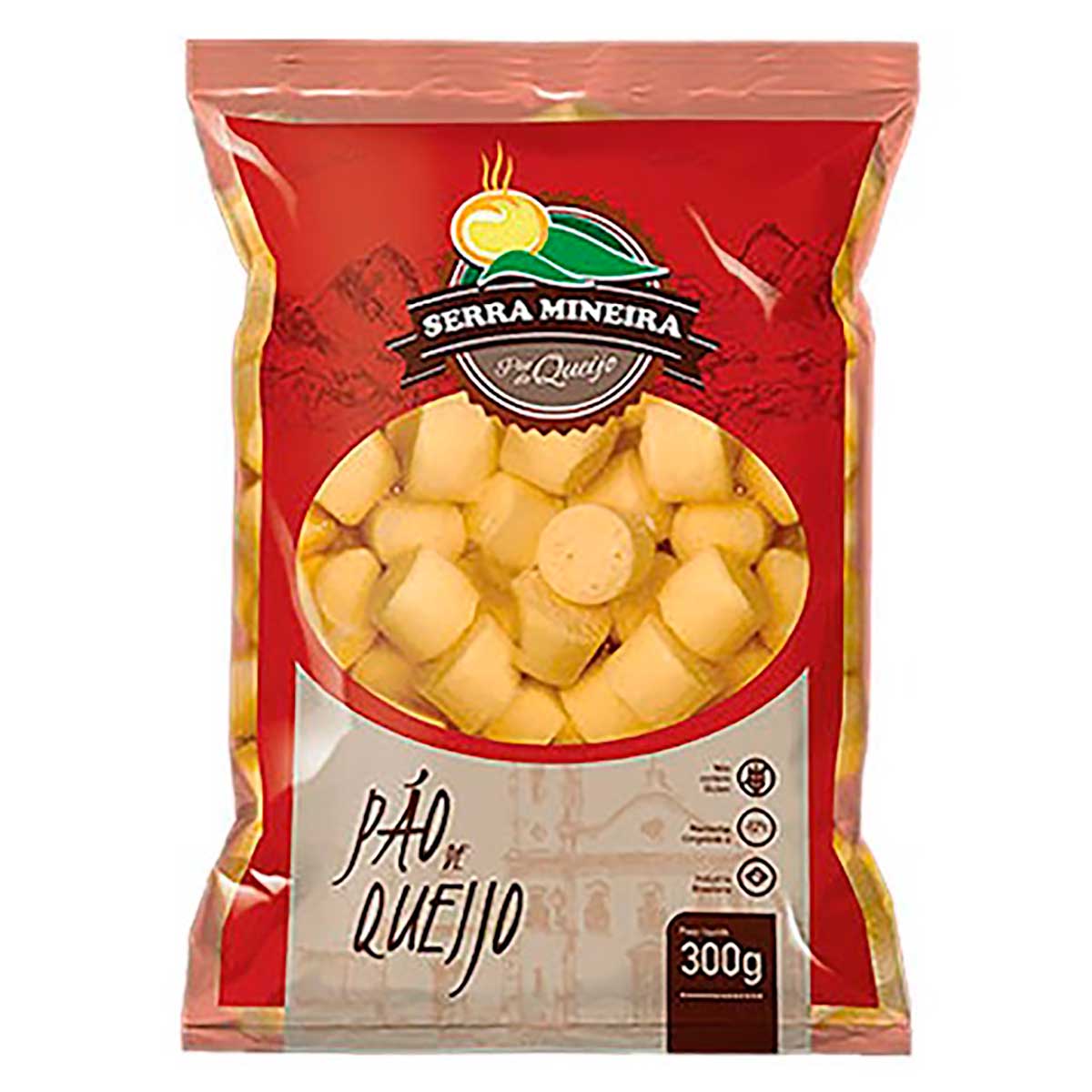 Pão de Queijo Coquetel Serra Mineira Pacote 300g