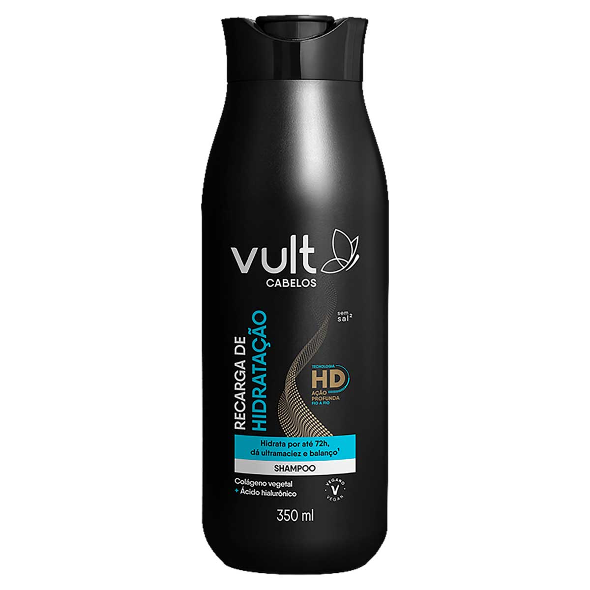 Shampoo Vult Cabelos Recarga de Hidratação Frasco 350ml