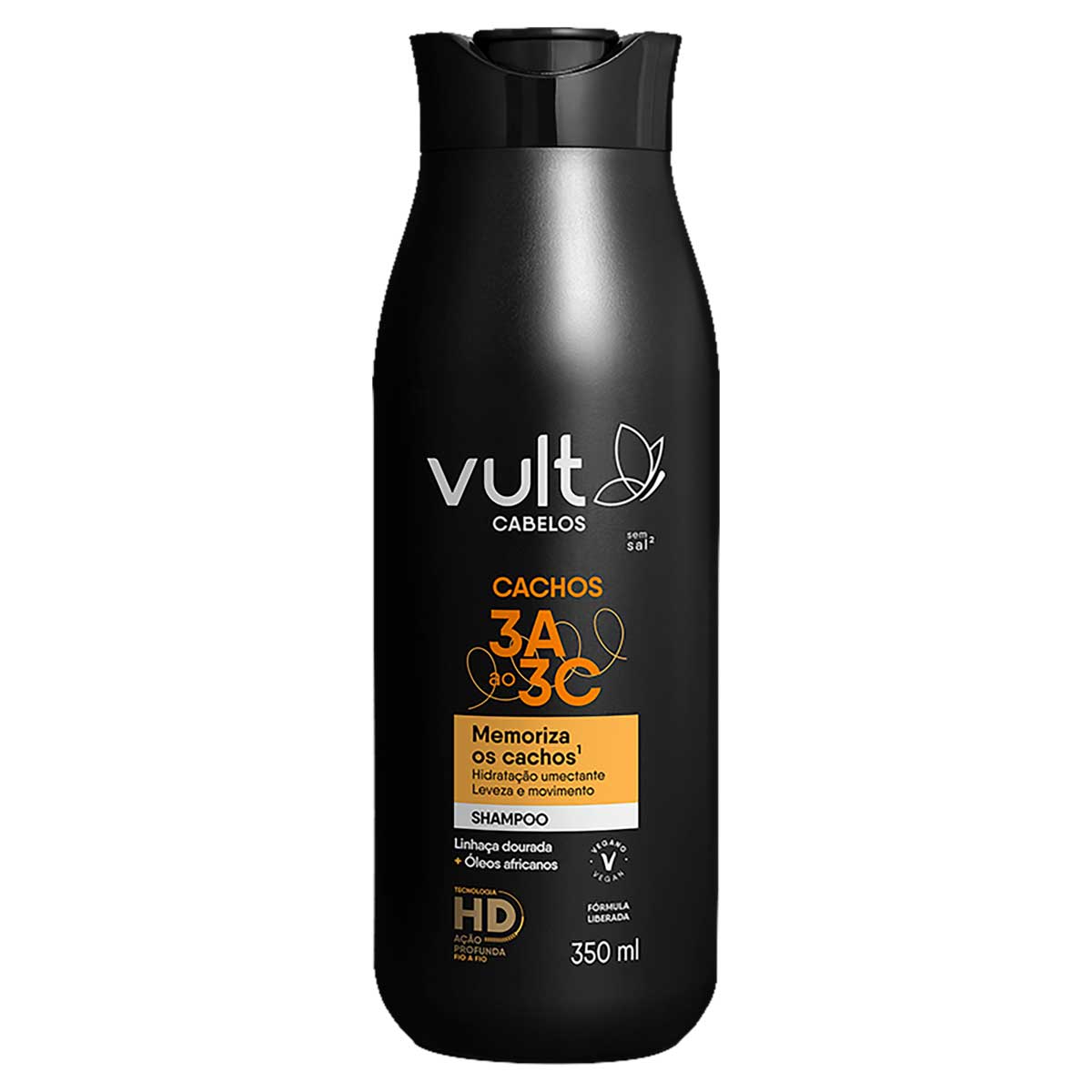 Shampoo Vult Cabelos Cachos Frasco 350ml