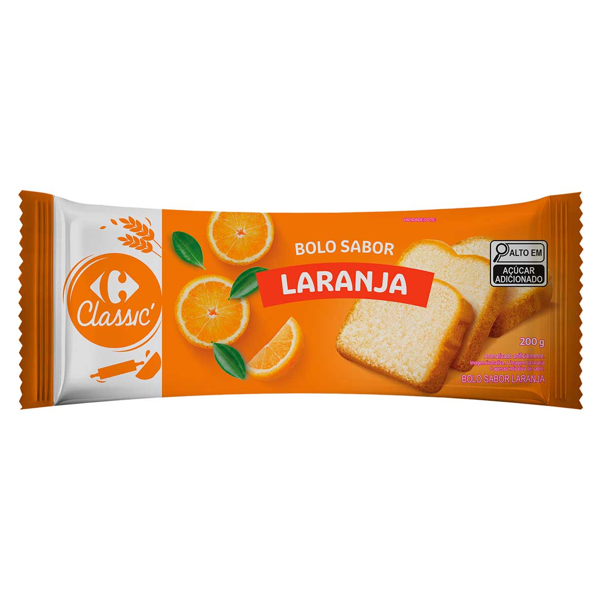 Bolo Laranja Delicce 200g em Promoção na Americanas